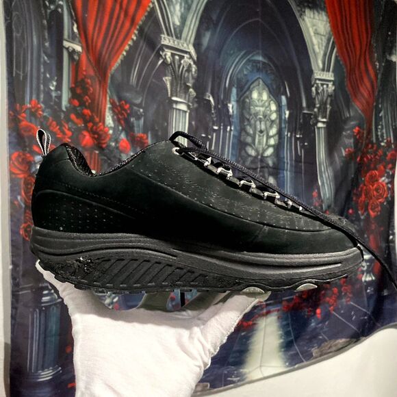 Skechers Shape-UPS 2.0 11801 Women's 8 Black Leather Athletic Running Sneaker - Picture 4 of 6